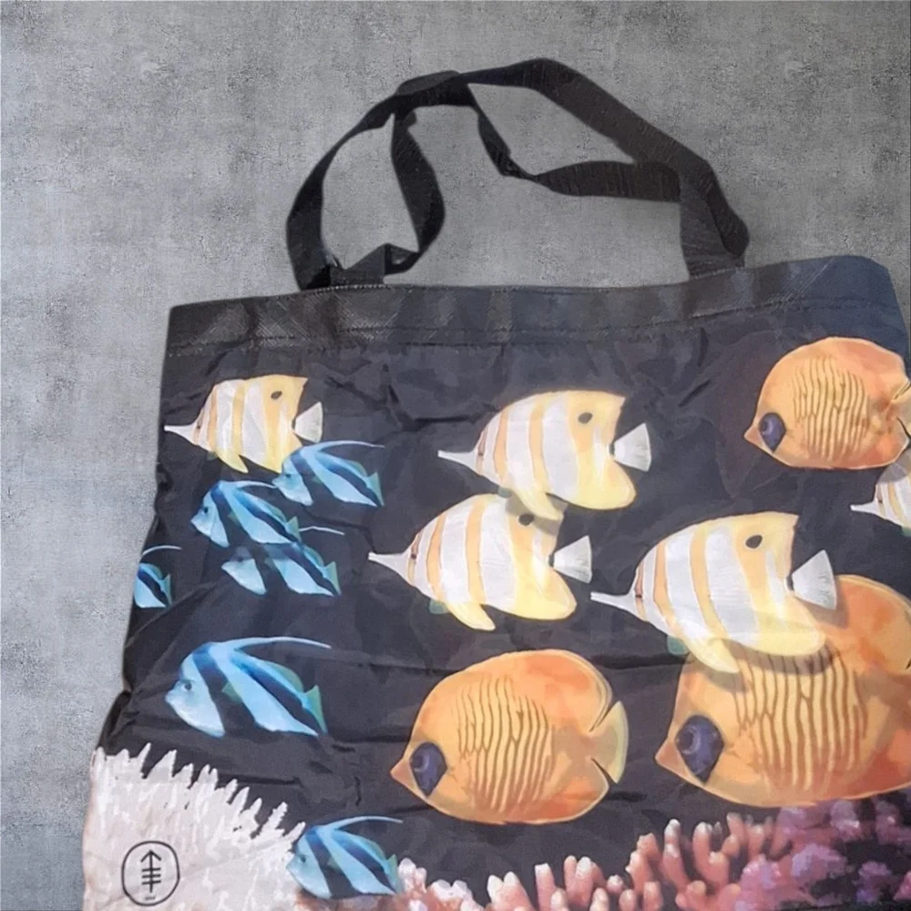 Tropical Fish Design Tote Bag